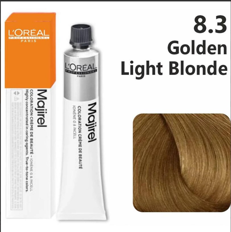 LOREAL MAJIREAL COLOR GOLDEN LIGHT BLONDE 8.3