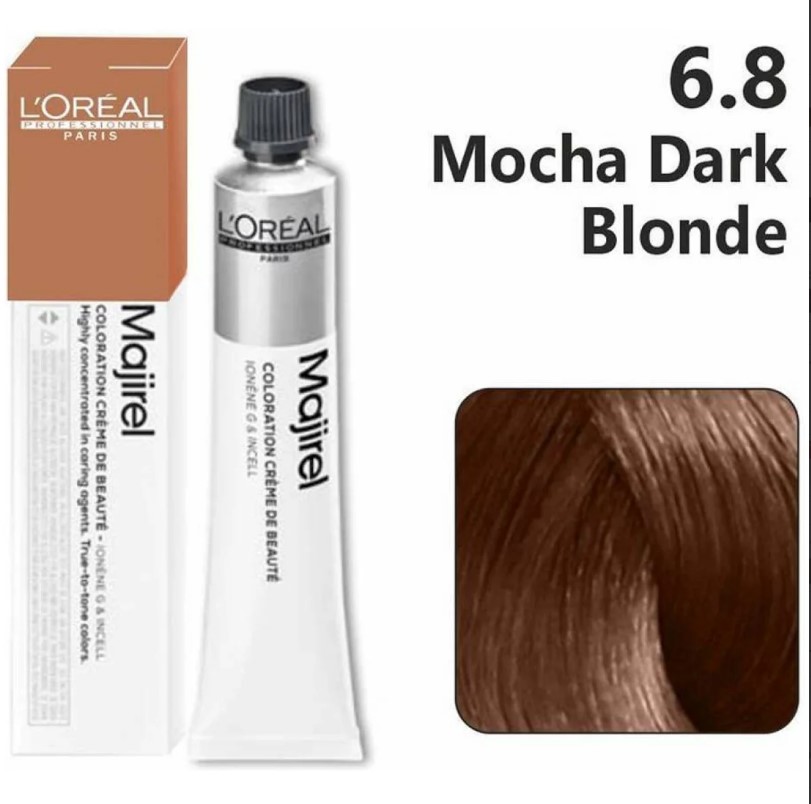 LOREAL MAJIREAL COLOR MOCHA DARK BLONDE 6.8