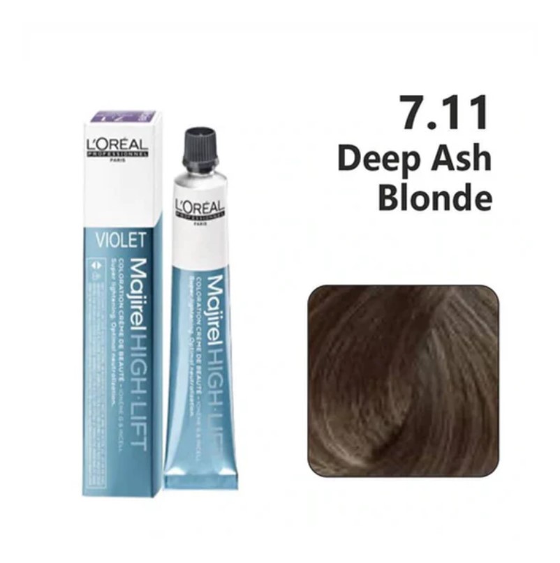 LOREAL MAJIREAL COLOR DEEP ASH BLONDE 7.11