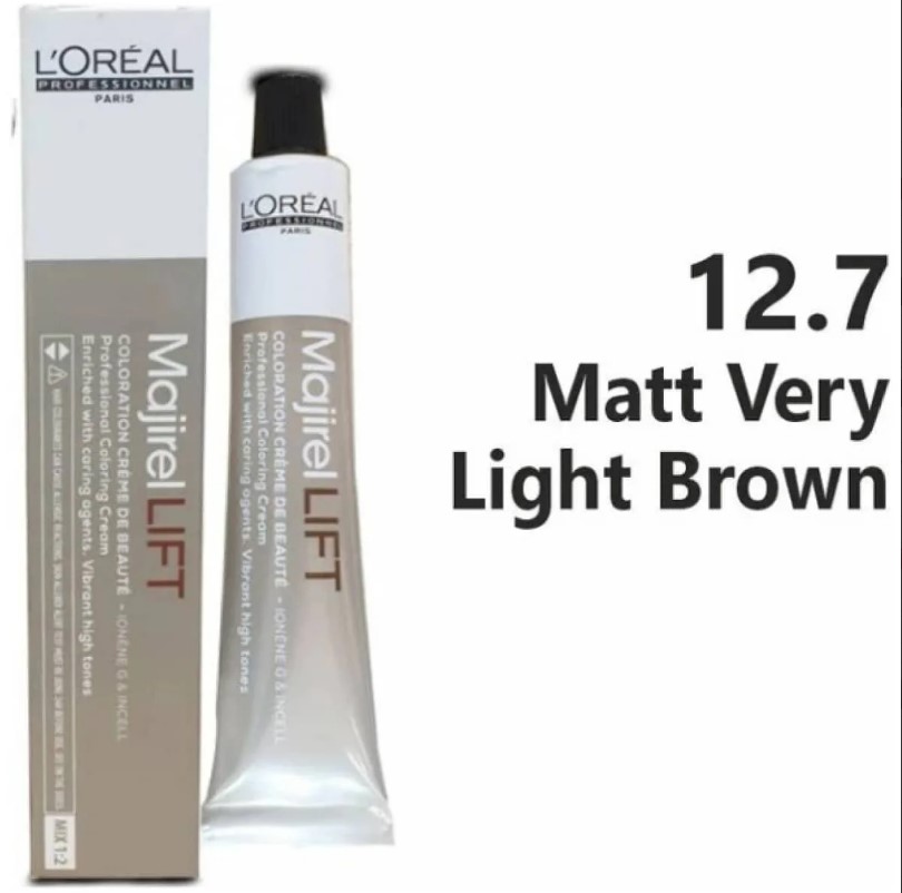 LOREAL MAJIREAL COLOR MATTE LIGHT BROWN 12.7