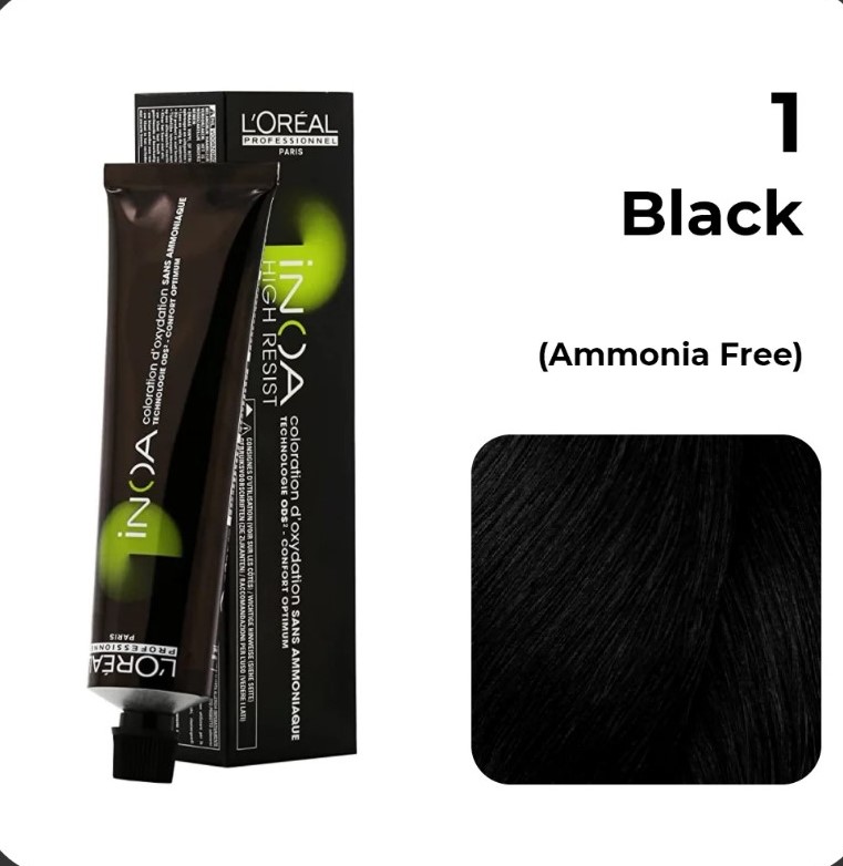 LOREAL INOA COLOR BLACK 1