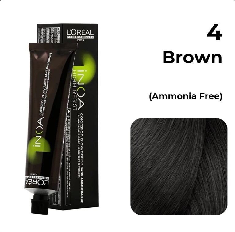 LOREAL INOA COLOR BROWN 4