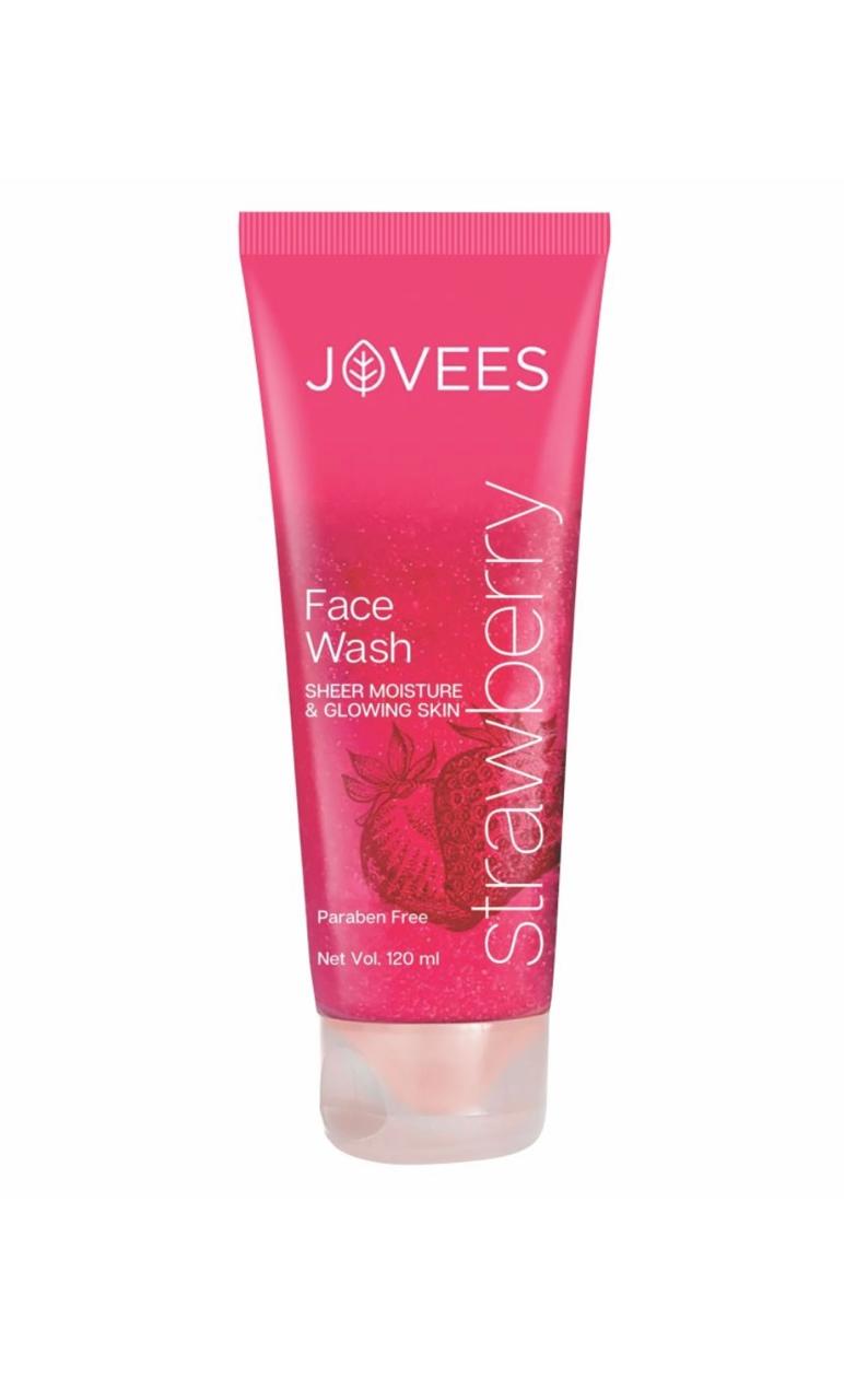 Jovees Face Wash Strawberry 120 Ml hover
