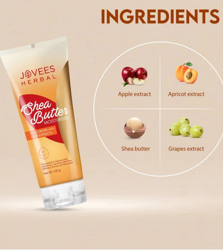 Jovees Moisturiser Shea Butter 100 Gm