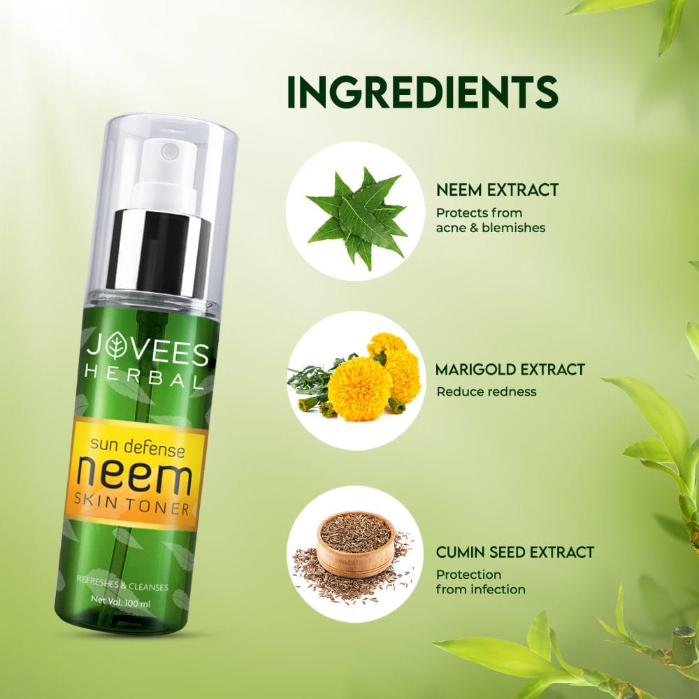 Jovees Herbal Sun Defence Neem Skin Toner   (100 ml) hover