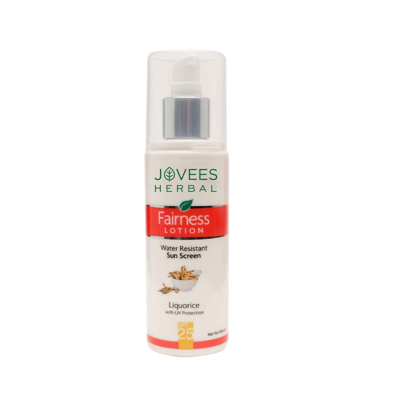 Jovees Herbal Sunscreen Fairness Lotion SPF 25 | Brightening and Moisturizing Lotion  200 ml