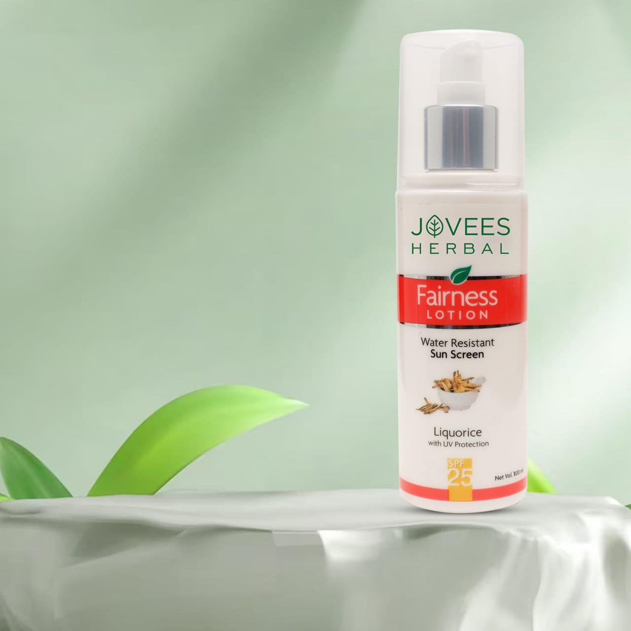 Jovees Herbal Sunscreen Fairness Lotion SPF 25 | Brightening and Moisturizing Lotion  200 ml hover