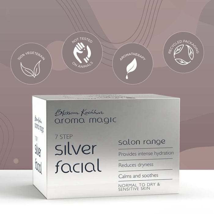 Aroma Magic Silver Facial Kit -Salone Range (Normal to Dry & Sensitive Skin) hover