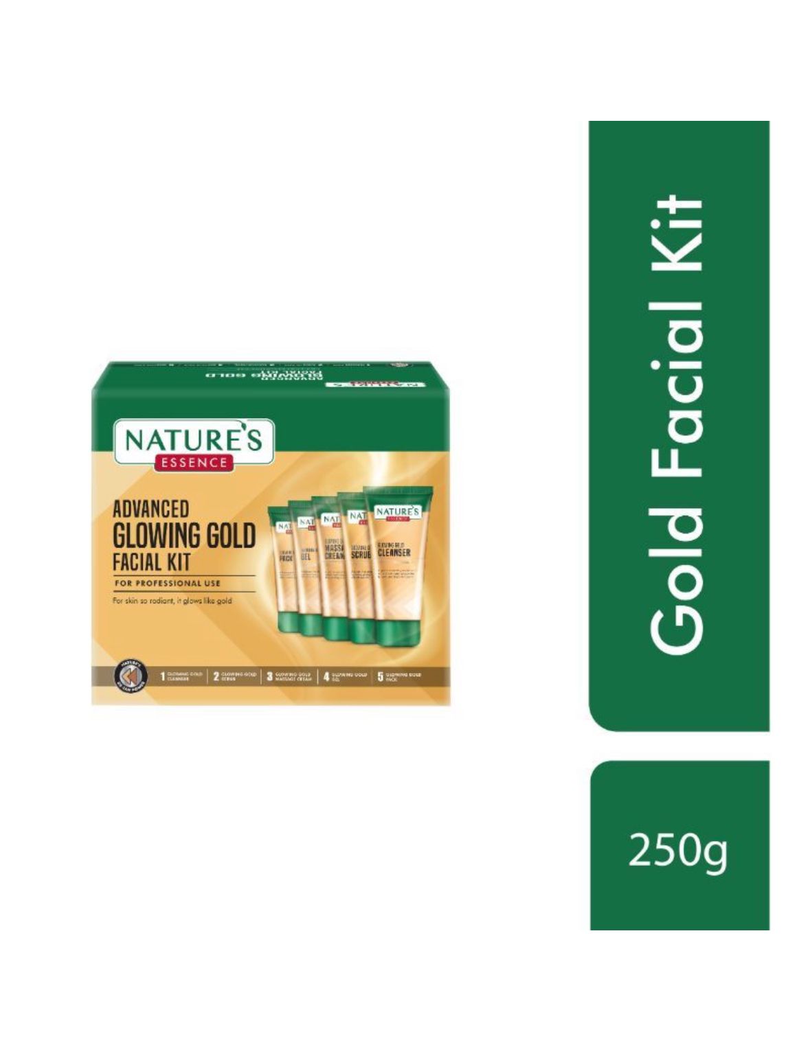 Natures Essence Glowing Gold Facial Kit (250g)