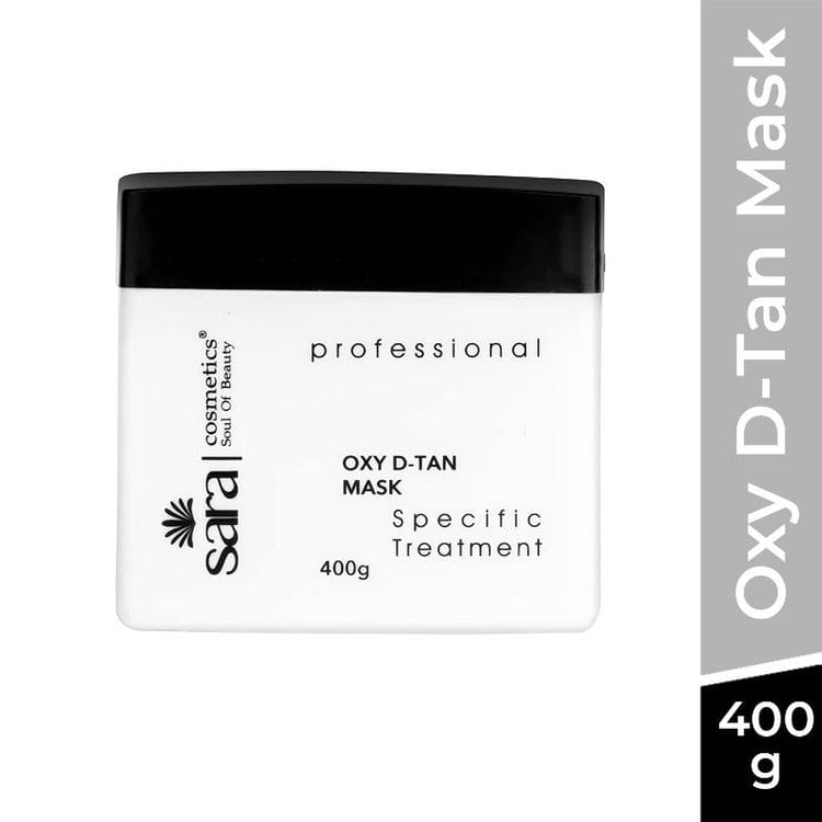Sara Oxy D-Tan Mask  For All Skin Type (400g)