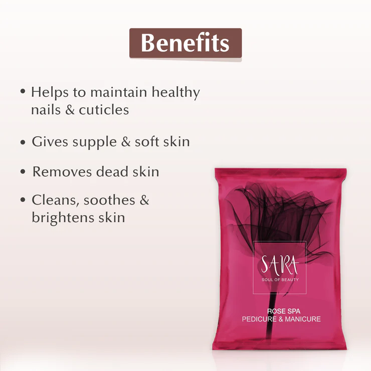Sara Rose Pedicure And Manicure Kit (50g)