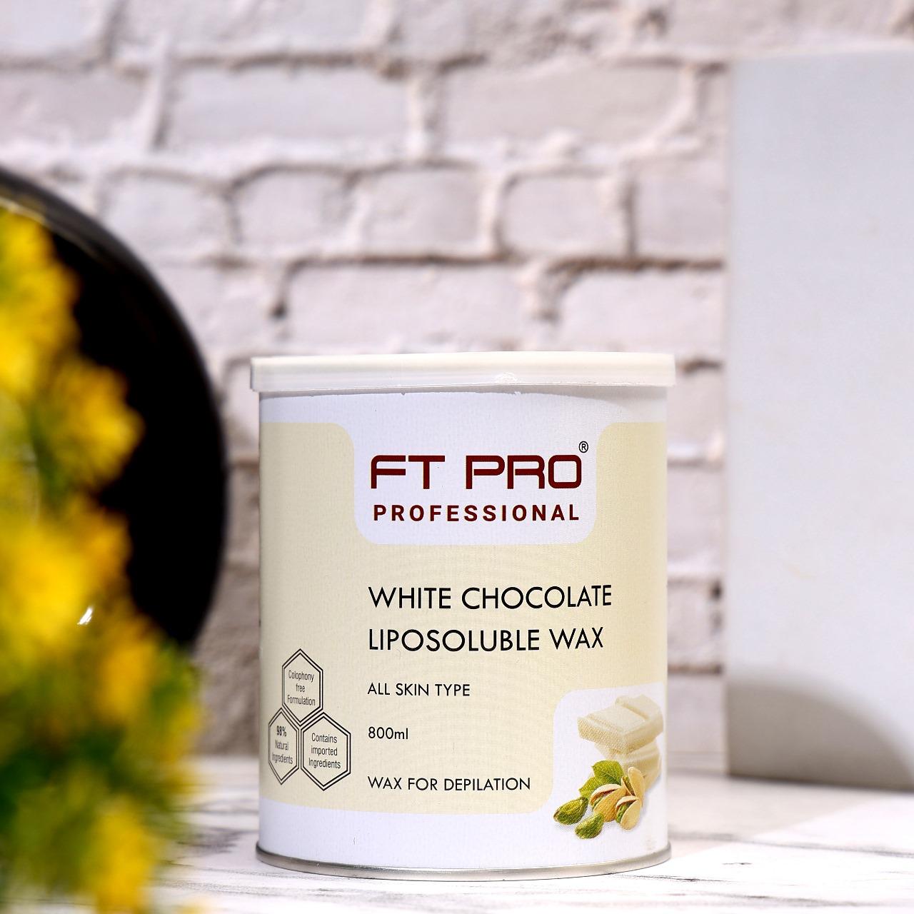 FT PRO White Chocolate Liposoluble Wax - (800ml)