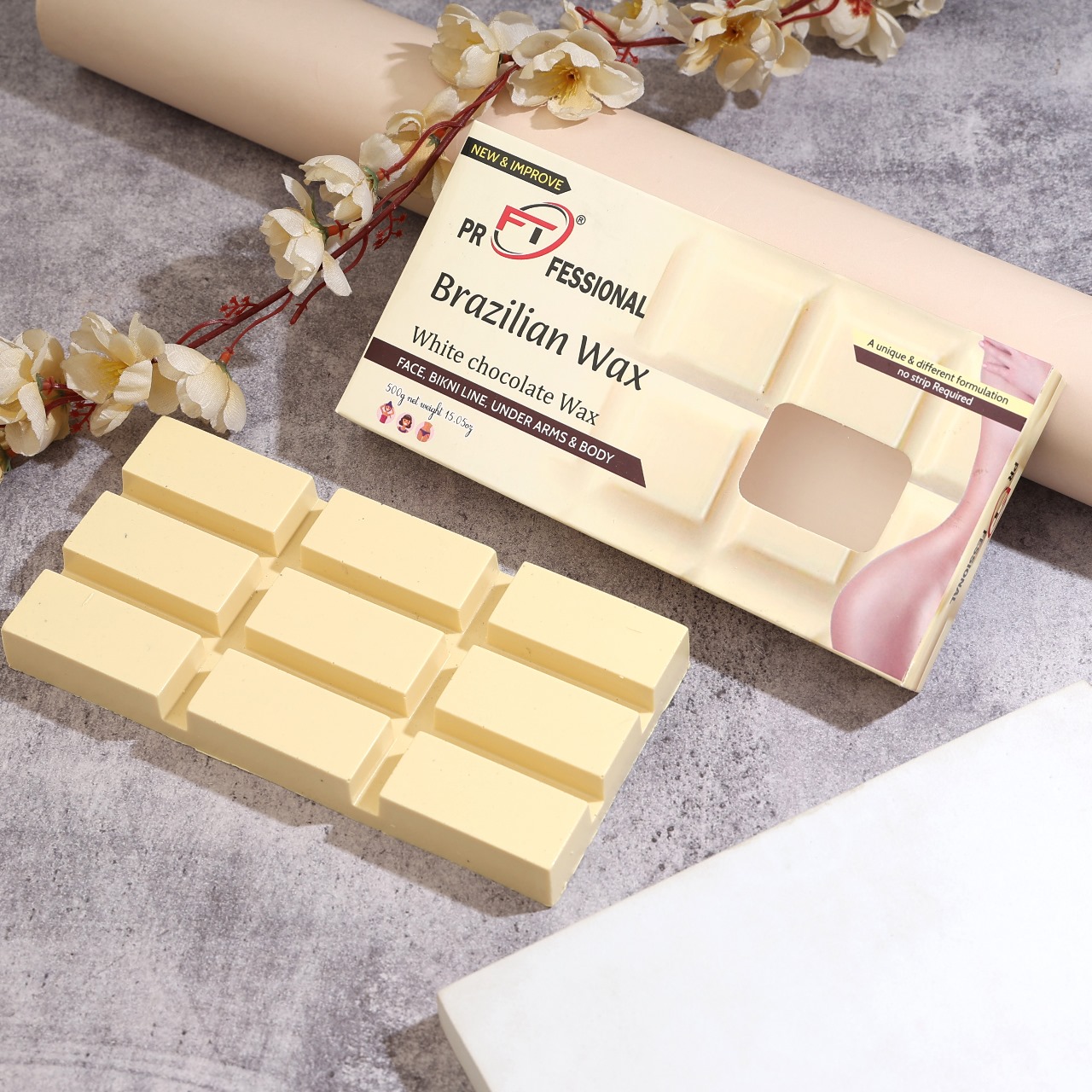 Ft Pro Brazilian White Chocolate Wax (500gm)
