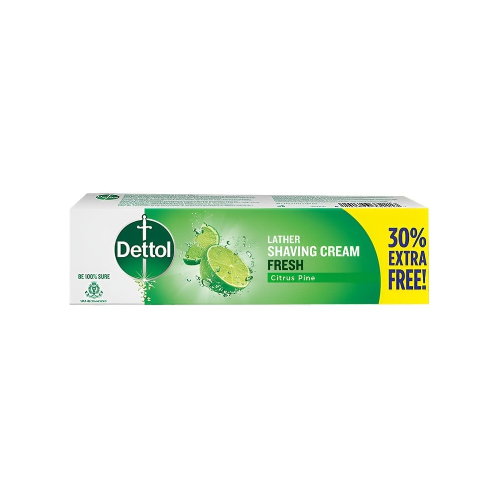 Dettol Fresh Lather Shaving Cream, (78gm)