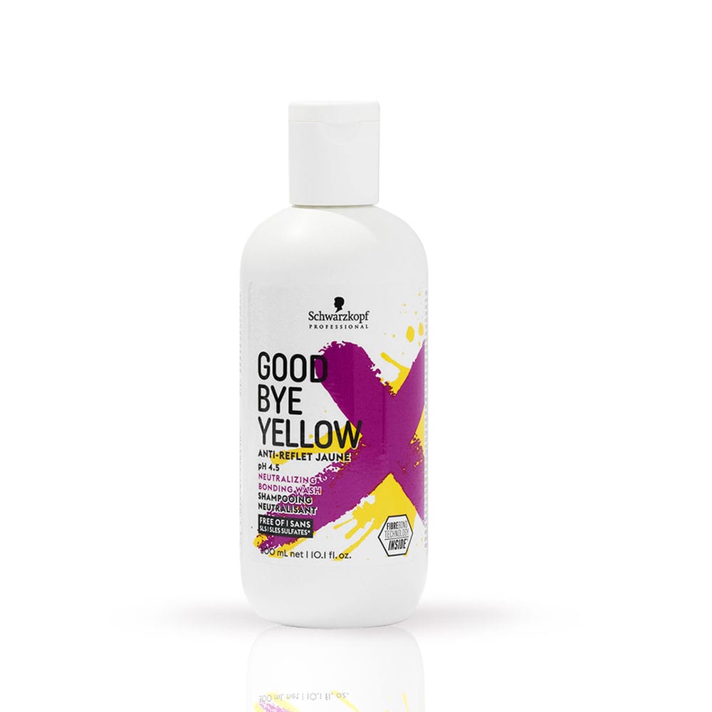 Schwarzkopf  Goodbye Yellow  Shampoo | Sulfate Free | For Balayage and Blonde Hair (300ml)