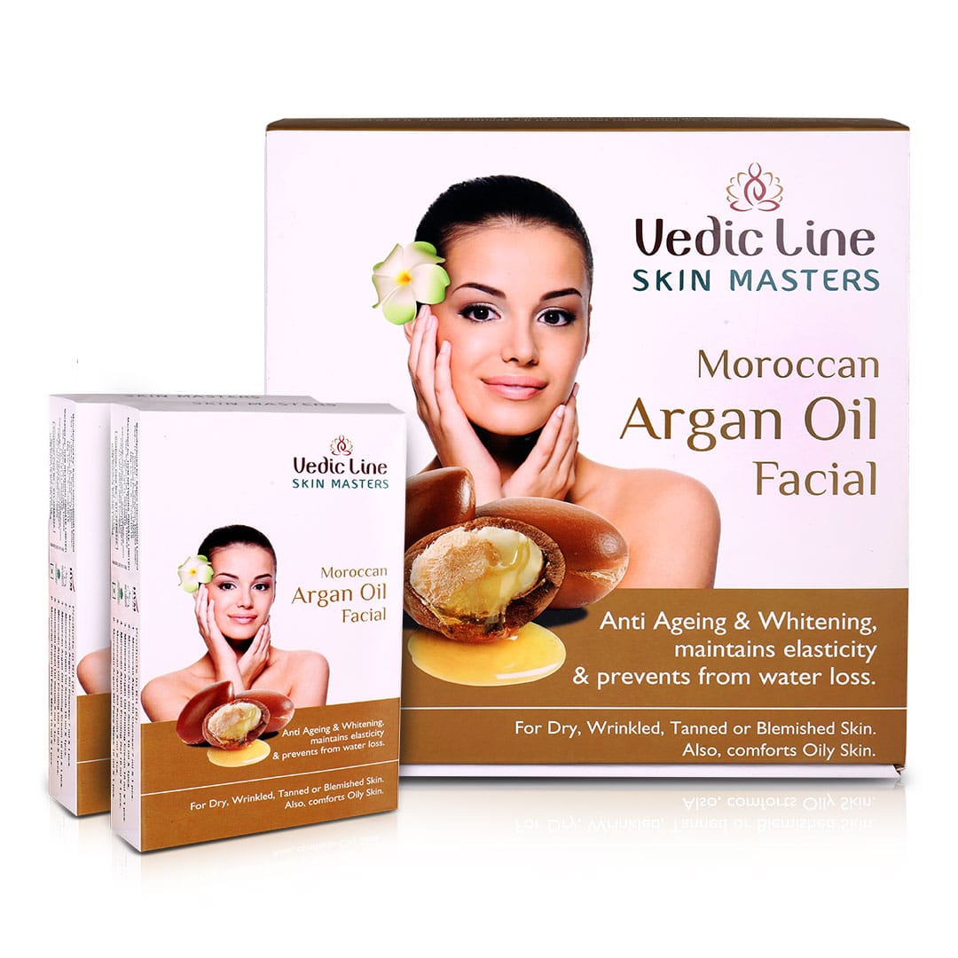 Vedic Line Moroccan Argan Oil Facial Kit (52ml)