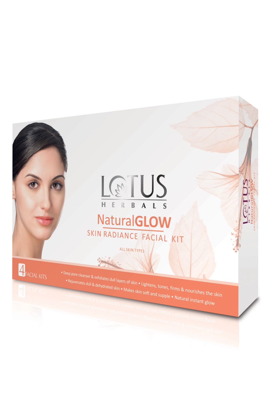 LOTUS Herbals Natural Glow Skin Radiance Facial Kit (200gm)