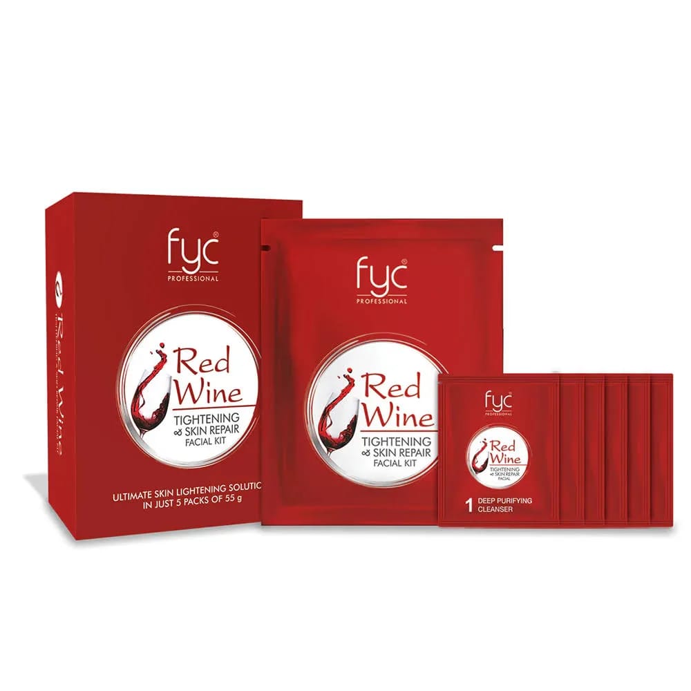 FYC Red Wine Facial Kit  5in1 (275gm)