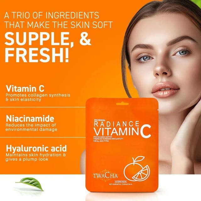TWACHA  Radiance Vitamin C Facial Kit (53gm)
