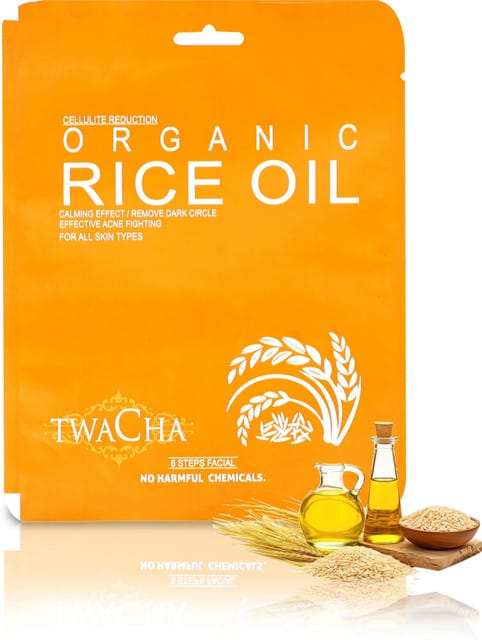 TWACHA Rice Oil Facial Kit (53gm)