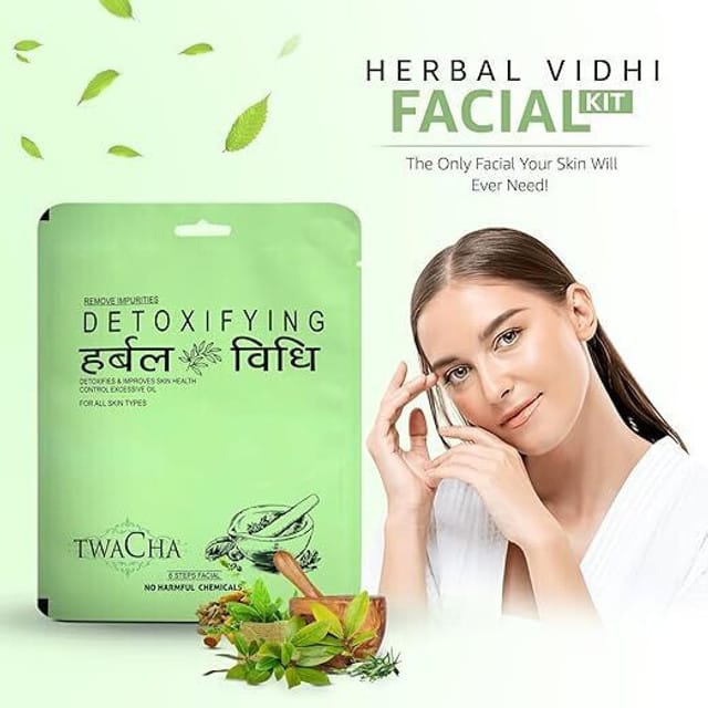 TWACHA Herbal Vidhi Facial Kit (53gm) hover