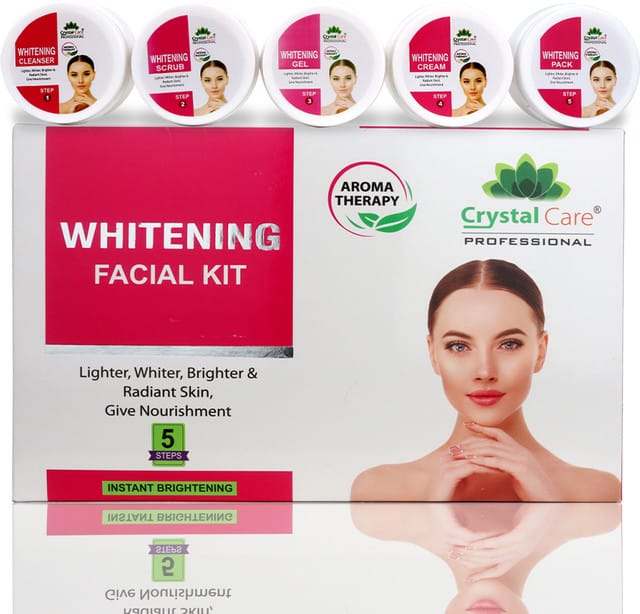 Crystal Care Whitening Facial Kit  (350gm)