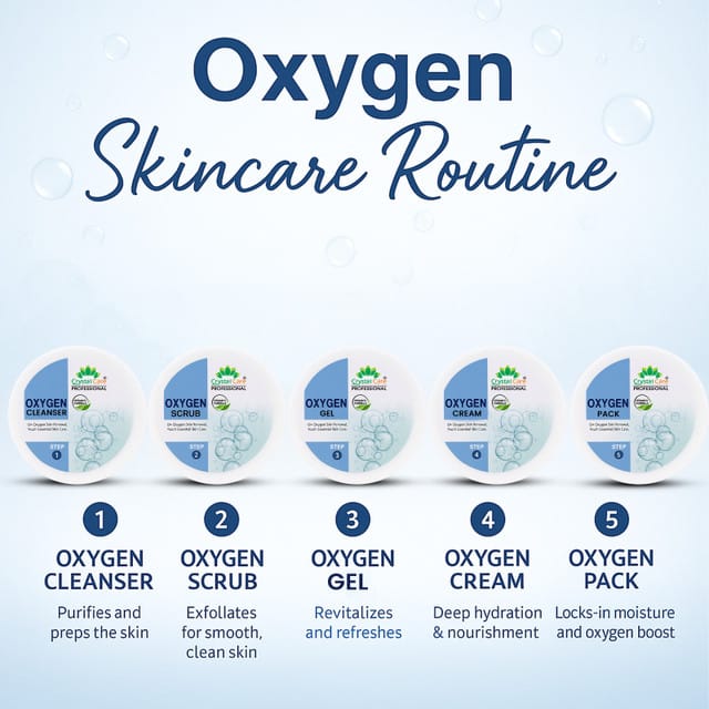 CRYSTAL CARE Oxygen Facial Kit (350 gm)