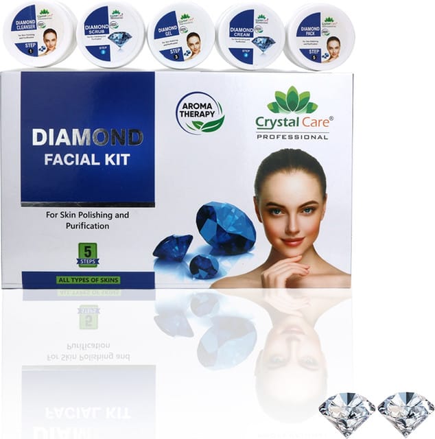 CRYSTAL CARE Diamond Facial Kit (350 gm)