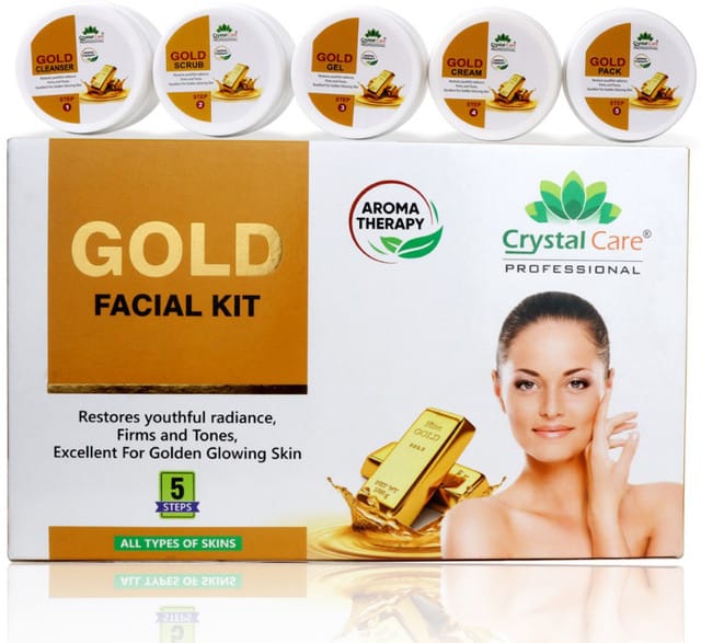 Crystal Care GOLD FACIAL KIT (350gm)