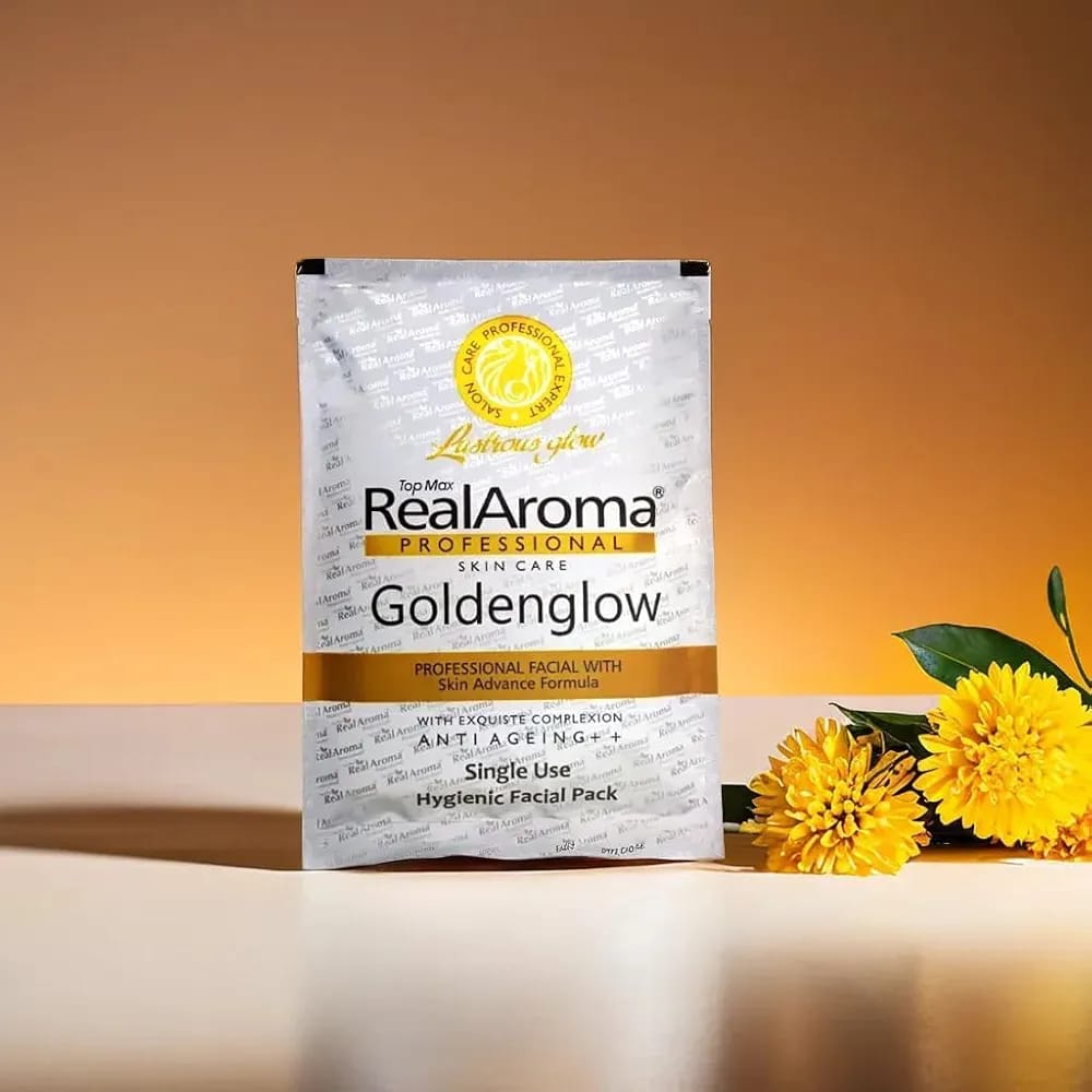 Real Aroma Goldenglow Facial Kit (600gm)