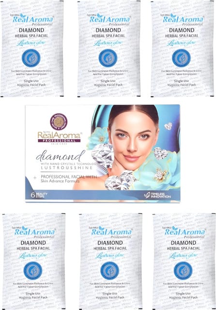 Real Aroma  Diamond Facial Kit (600gm)