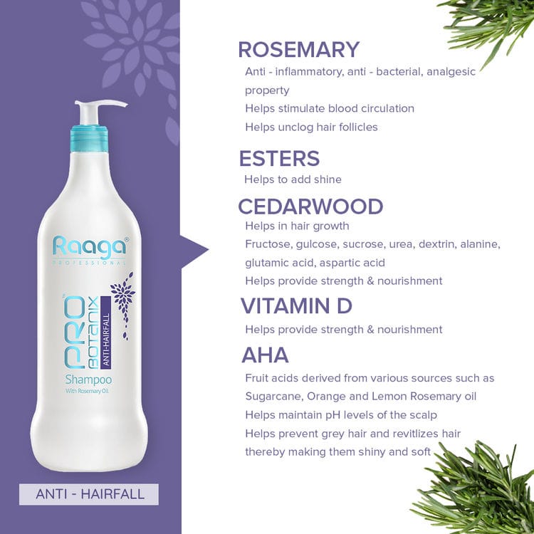 Raaga Professional Anti-Hairfall Shampoo (1000ml) hover