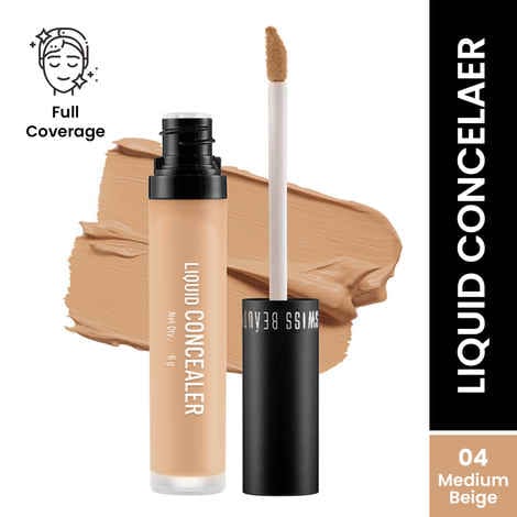 Swiss Beauty Liquid Concealer - 04 Warm Sand (6g) SB1505