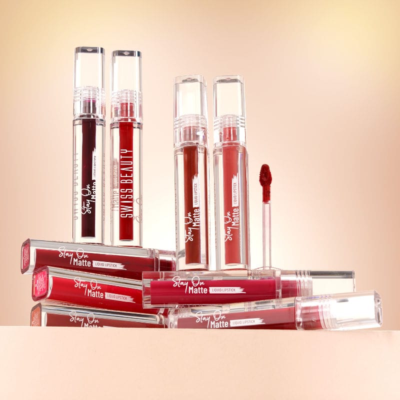 Swiss Beauty Stay On Matte Liquid Lipstick-Raw Plum (LP14-11) hover