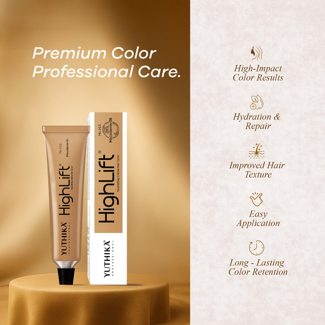 Yuthika Nourishing cream Hair Colour Very Light Matte Brown 12.7 (50g) hover