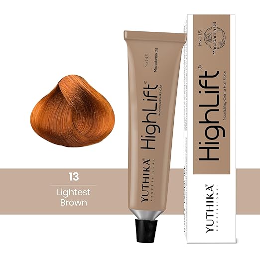 Yuthika Nourishing cream Hair Colour Very Lightest Brown 13 (50g)