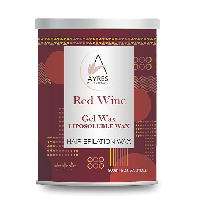 Ayress Red Wine Gel Wax Liposoluable Wax (800ml)