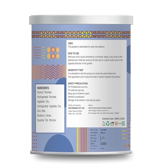 Ayress BlueBerry Gel Wax Liposoluable Wax (800ml) hover