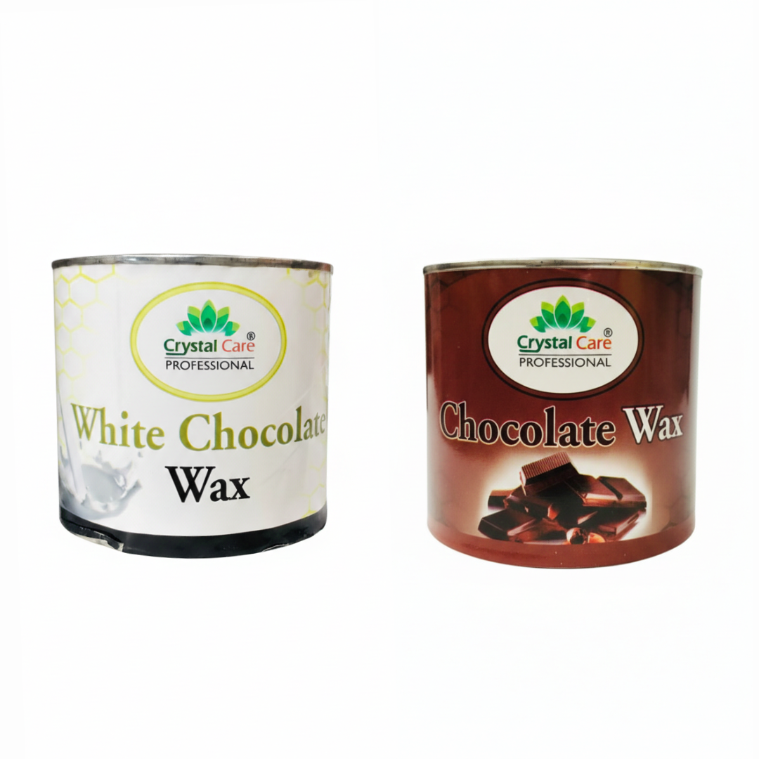 Crystal Care White Chocolate Wax & Crystal Care Chocolate Wax (1200ml)