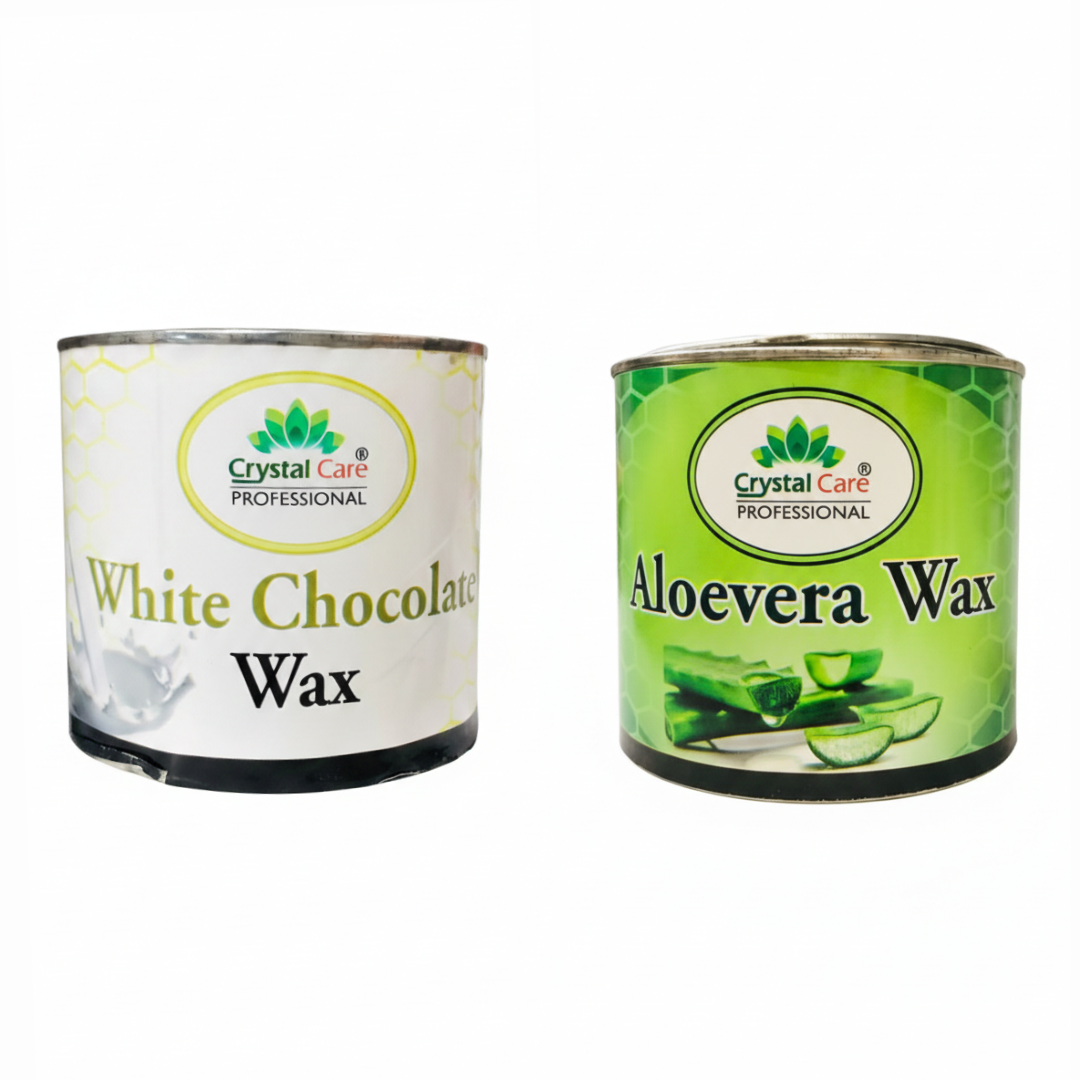 Crystal Care White Chocolate Wax & Crystal Care Aloevera Wax (1200ml)