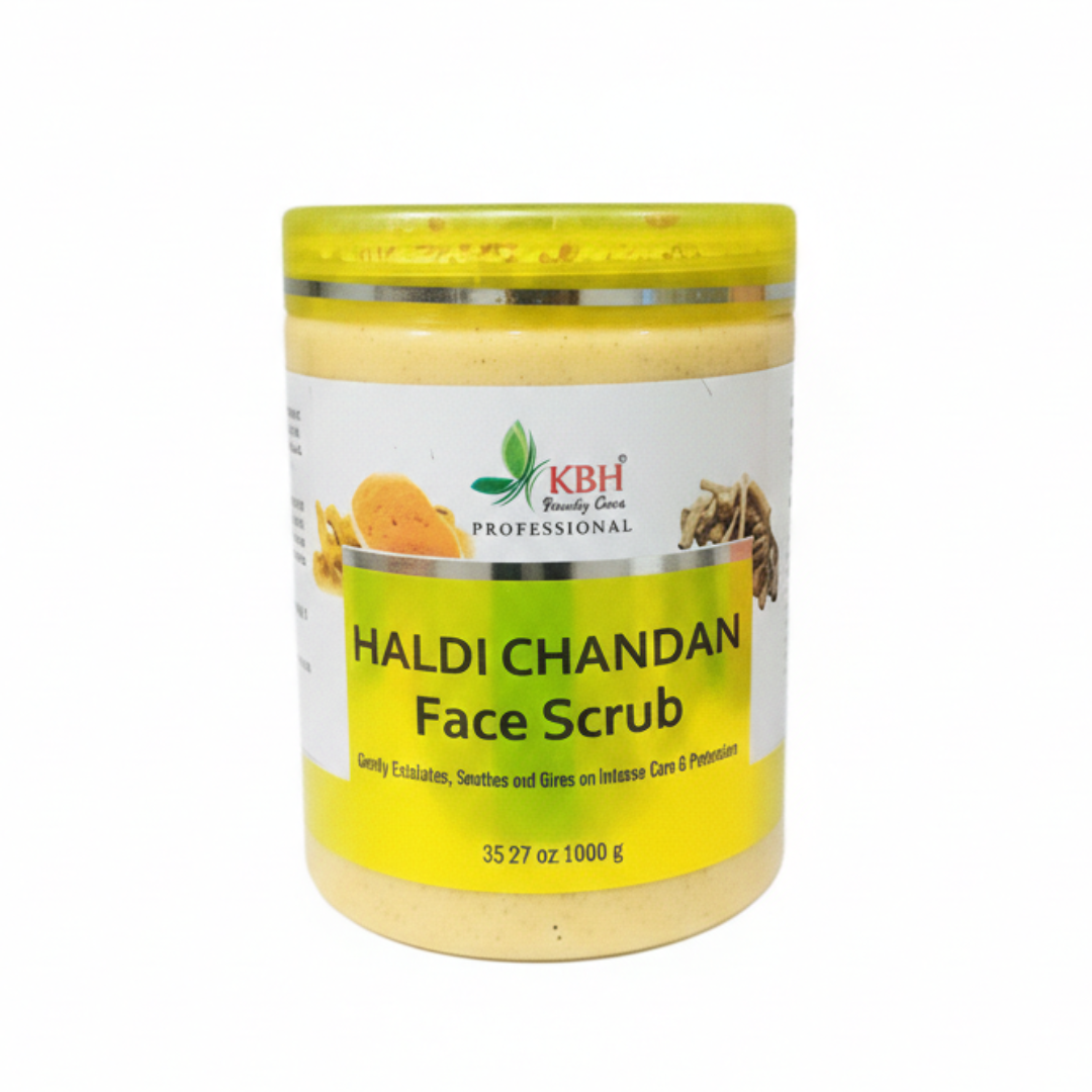 KBH HALDI CHANDHAN FACE SRUB (1000g)
