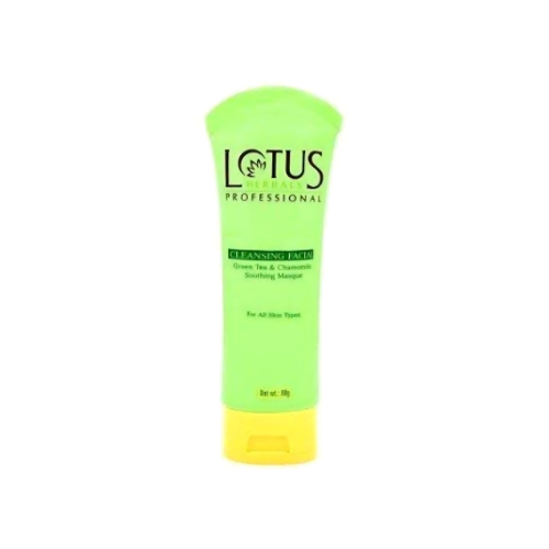 Lotus Cleansing Facial Green Tea & Chamomile Soothing Masque (60g)
