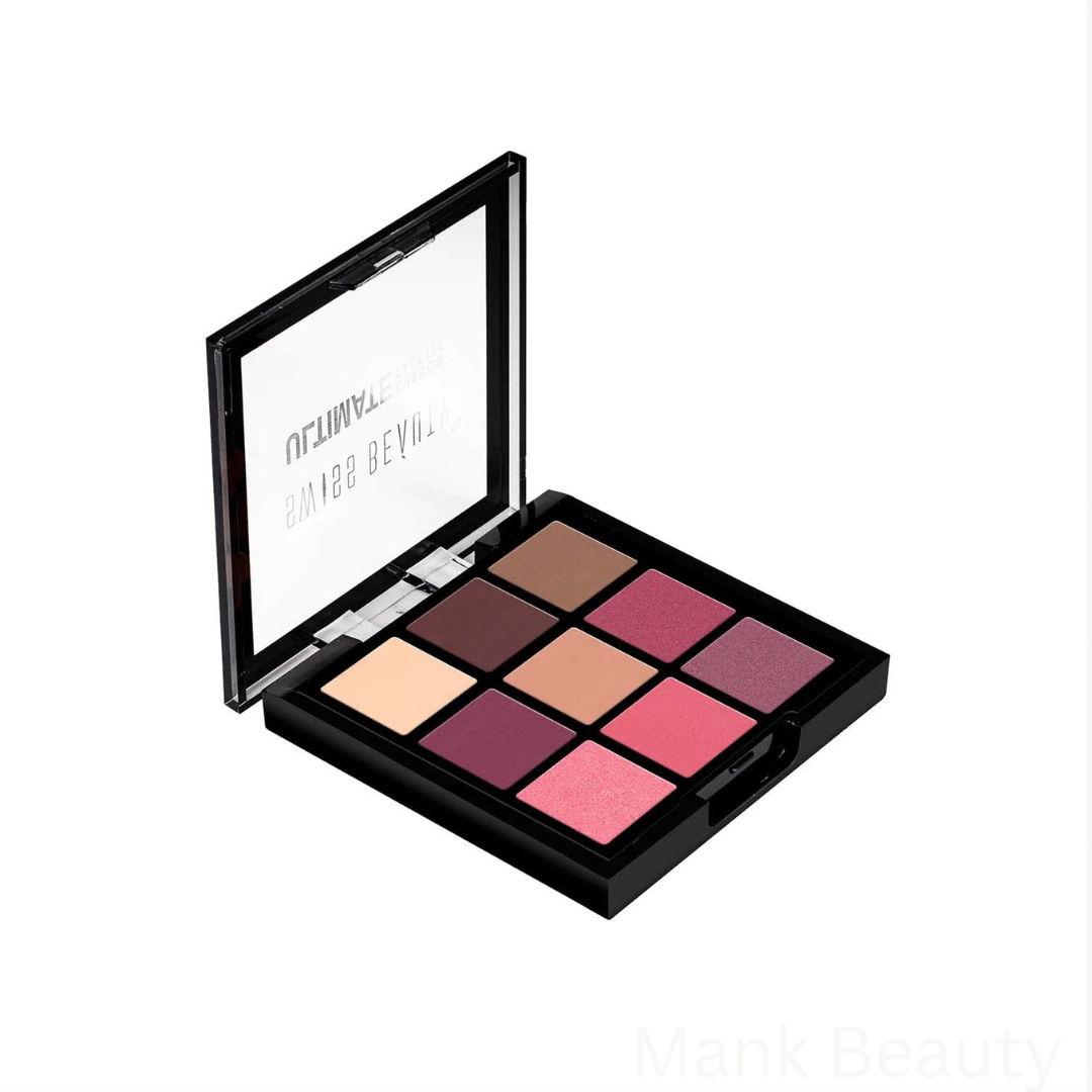 Swiss Beauty Ultimate Shadow 9 Color Eyeshadow Palette (6g)