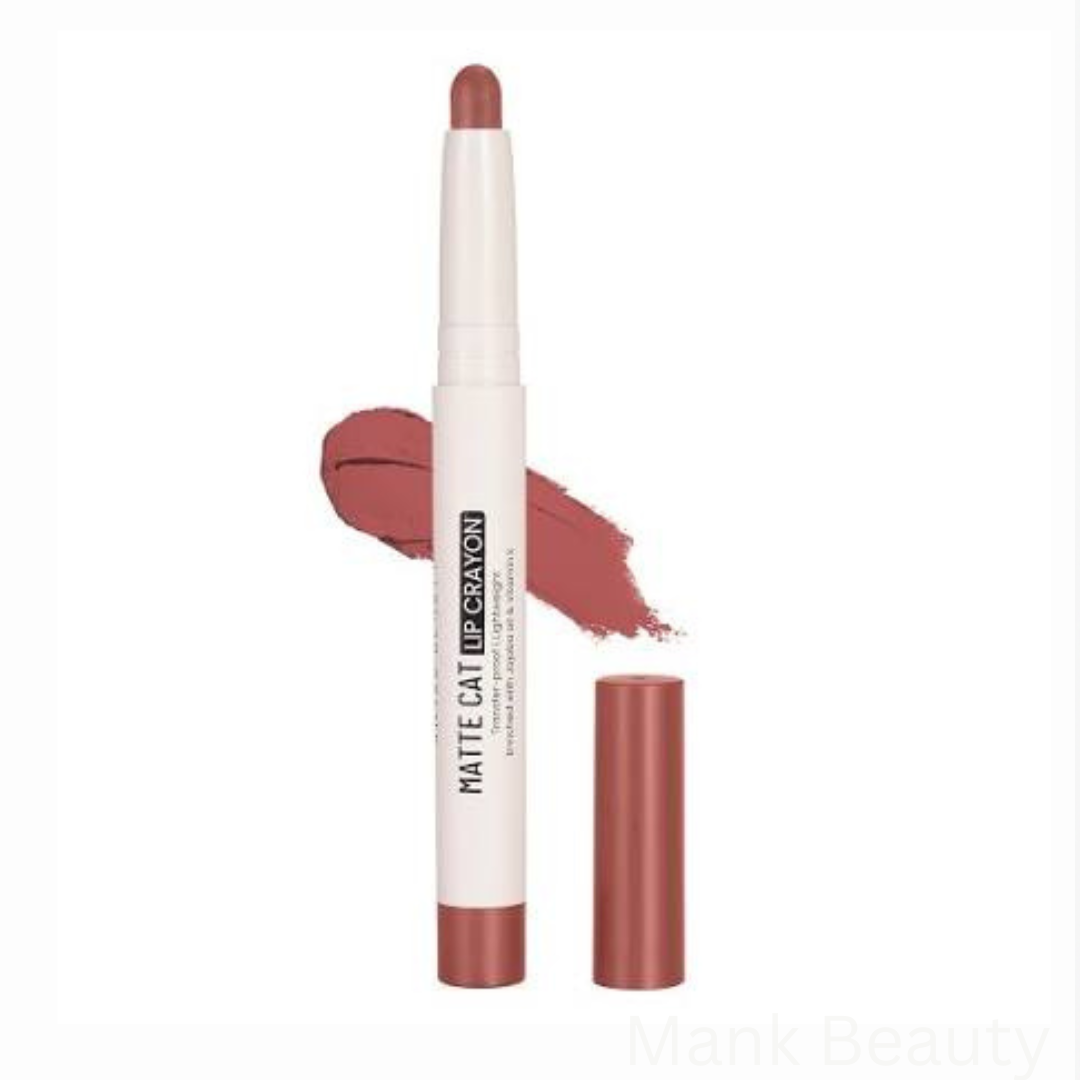 Swiss Beauty  Matte Cat Lip Crayon Tangerine Buff 01(1.5g)