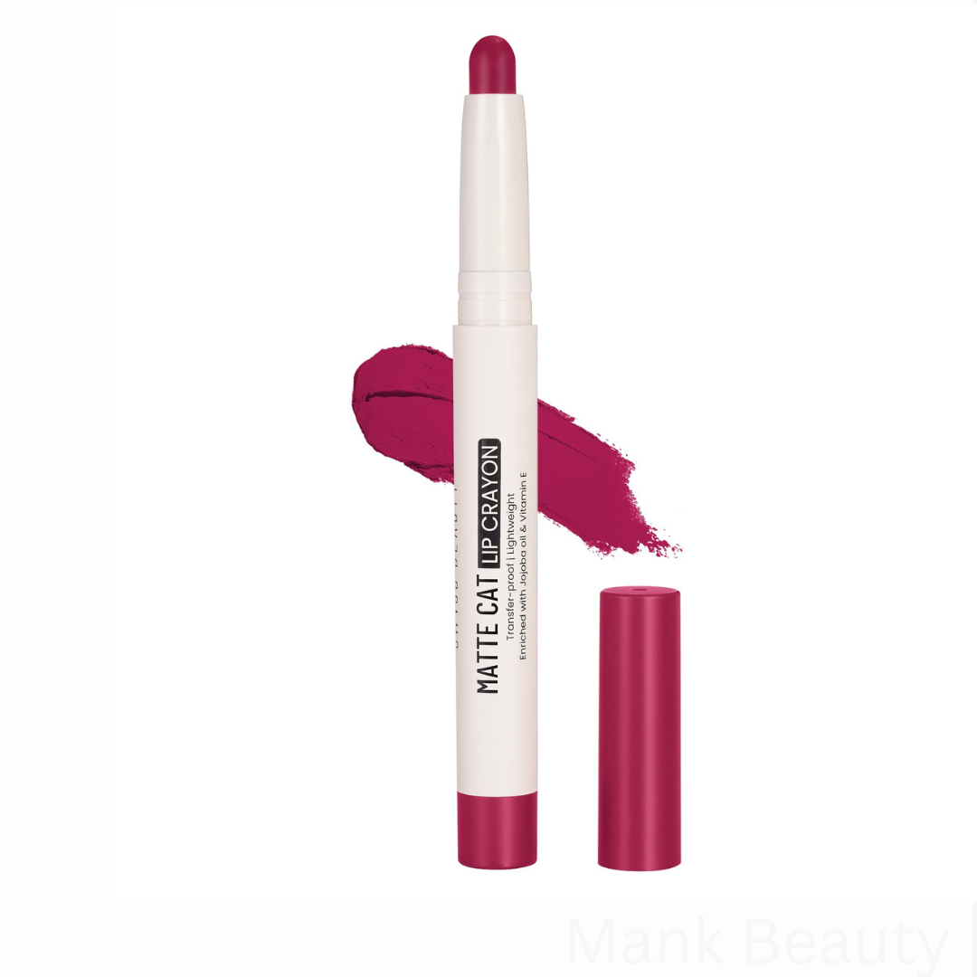 Swiss Beauty  Matte Cat Lip Crayon Sinful Scarlet 12 (1.5g)