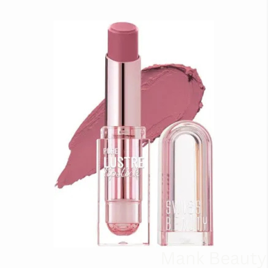 Swiss Beauty Pure Lustre Lipstick Its Bare 04 (3.8g)