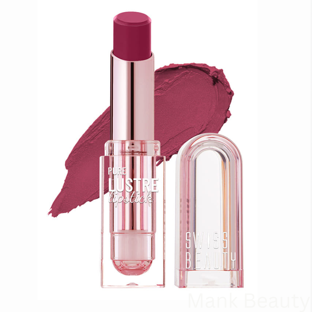 Swiss Beauty Pure Lustre Lipstick Lovin Raisins 10 (3.8g)