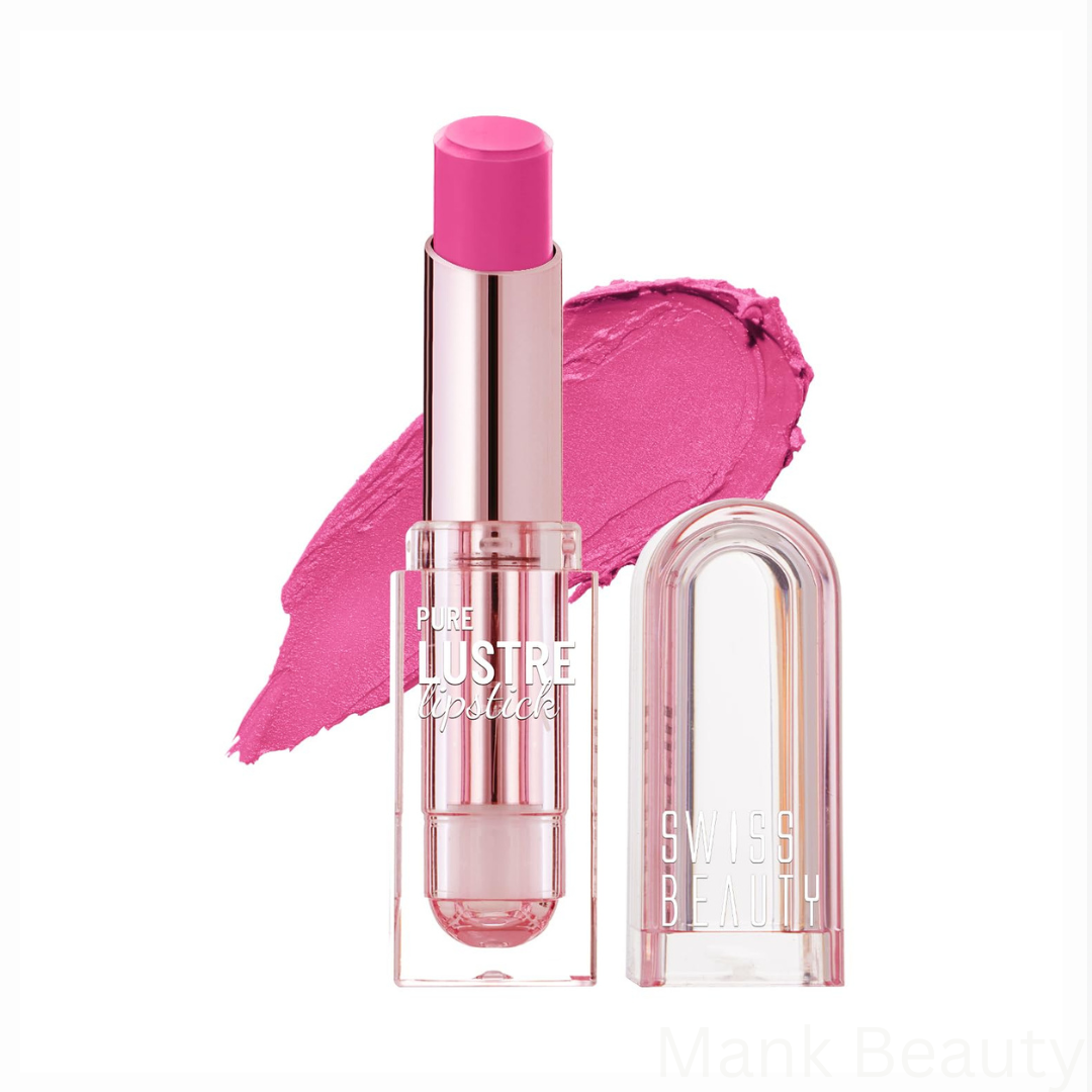 Swiss Beauty Pure Lustre Lipstick My Rose 02 (3.8g)