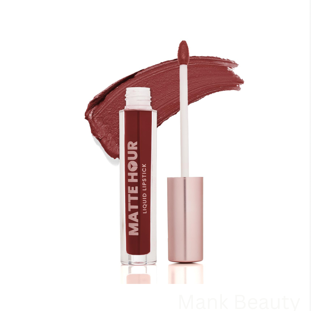Swiss Beauty Matte Hour Liquid Lipstick Sangria Splash 13(4.2ml)